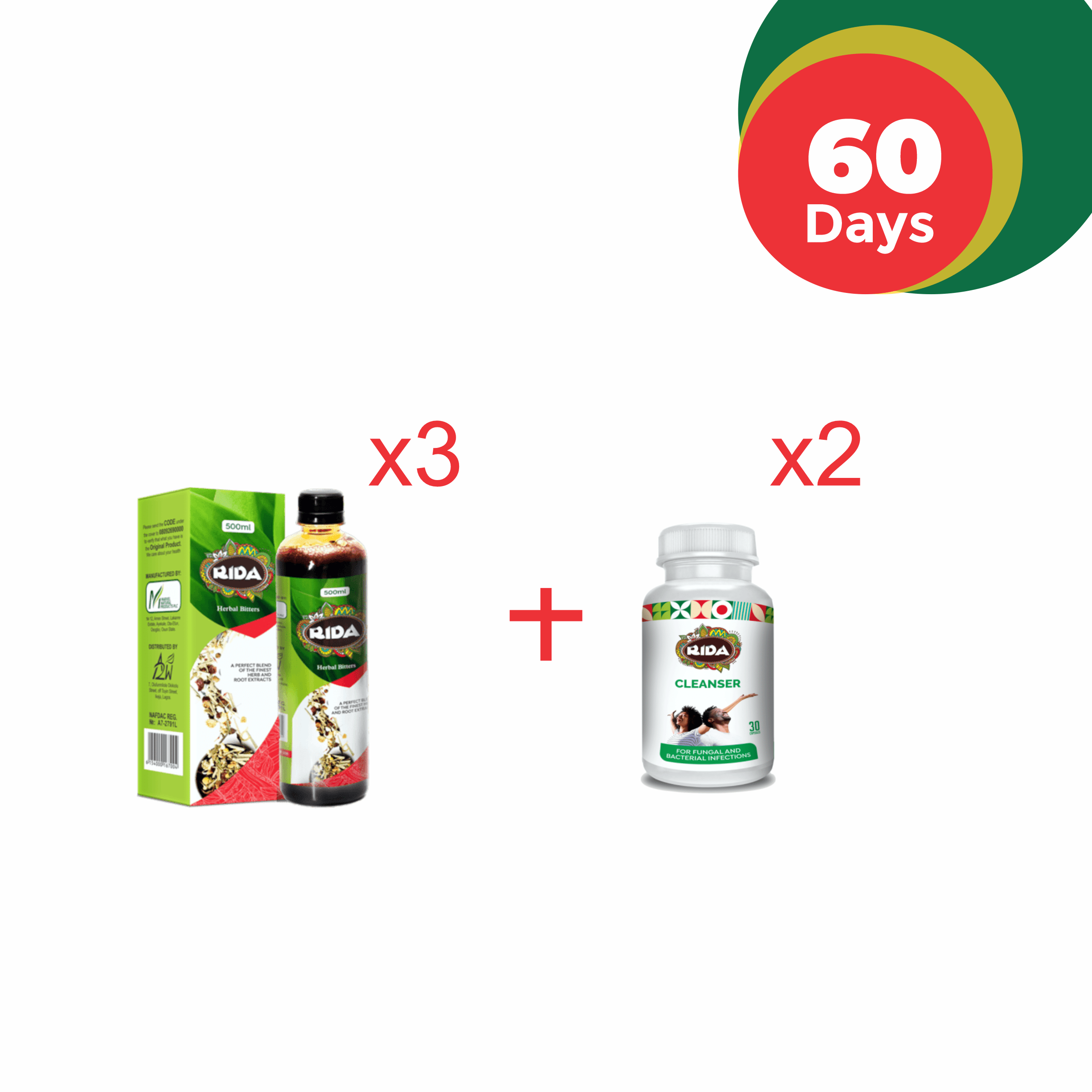 Pile & Infections RIDA Herbal Bitters